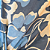 Tecido Viscose com Elastano Estampada - Floral Grande Azul - 1,50m de Largura - Imagem 3