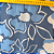 Tecido Viscose com Elastano Estampada - Floral Grande Azul - 1,50m de Largura - Imagem 2