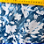 Tecido Viscose com Elastano Estampada - Folhagem Rajada Azul - 1,50m de Largura - Imagem 4