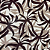 Tecido Viscose com Elastano Estampada - Samambaia Cinza - 1,50m de Largura - Imagem 1