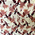 Tecido Viscose com Elastano Estampada - Ramagem Floral Rosa - 1,50m de Largura - Imagem 1