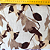 Tecido Viscose com Elastano Estampada - Ramagem Floral Cinza - 1,50m de Largura - Imagem 3