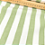 Tecido Cambraia de Algodão Estampado - Listrado Verde e Branco - 1,50m de Largura - Imagem 3