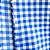 Tricoline Estampado - Xadrez Azul Royal 7mm - 100% Poliéster - 1,50m de Largura - Imagem 3