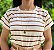 Blusa Listrada Marrom - Imagem 1