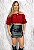 Cropped Ciganinha Xadrez - Imagem 1