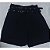 Short Feminino em Linho com Cinto Duplo - Imagem 7