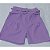 Short Feminino em Linho com Cinto Duplo - Imagem 3