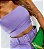 Conjunto de Cropped e Calça com Cinto Forrado com Tecido - Imagem 5