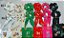 Frufru de Cabelo / Scrunchies / com  Varias Estampas - Imagem 4