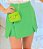 Short Saia  Alfaiataria com Fenda - Imagem 1