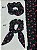 Kit Frufru de Cabelo / Scrunchies / com  Varias Estampas - Imagem 7