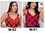 Blusa Regata Xadrez com Detalhe - Imagem 1