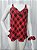 Blusa Regata Xadrez com Detalhe - Imagem 9