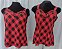 Blusa Regata Xadrez com Detalhe - Imagem 8