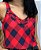 Blusa Regata Xadrez com Detalhe - Imagem 4