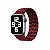 Pulseira para Apple Watch Trançada Red Black Largura:38/40/41/42(série 10)mm;Tamanho:PP - Imagem 1