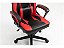 Cadeira Gamer Otello Preto e Vermelho com Apoio Lombar, Altura Ajustável e Revestimento PU – Ergonômica, Giratória, até 120kg - Imagem 4