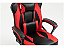 Cadeira Gamer Otello Preto e Vermelho com Apoio Lombar, Altura Ajustável e Revestimento PU – Ergonômica, Giratória, até 120kg - Imagem 2