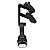Suporte de Parede para Controles Xbox e PS5 com Apoio para Headset – Artbox3D, Fita Dupla Face, Preto - Imagem 2