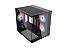 Gabinete Gamer G-Fire PIXXO CGH100B Preto – Vidro Temperado, MicroATX, Suporte Water Cooler, Torre Média - Imagem 6