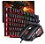 Kit Gamer Teclado Semi Mecânico + Mouse 3200 DPI RGB + Mouse Pad – Evolut USB - Imagem 3