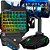Kit Gamer Mobile para Celular Android – Teclado One-Hand RGB + Mouse USB + Tripé + OTG Tipo-C e Micro USB + Mouse Pad - Imagem 6