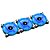 Kit Cooler Fan RGB 120mm Rise Mode Smart 12V com Controle Remoto – 3 Fans + Controladora – Silencioso, Alta Performance e Iluminação LED Gamer - Imagem 2