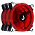 Kit Cooler Fan RGB 120mm Rise Mode Smart 12V com Controle Remoto – 3 Fans + Controladora – Silencioso, Alta Performance e Iluminação LED Gamer - Imagem 5
