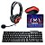 Kit Gamer Mox MO-KM600 com Teclado Iluminado, Mouse 3600 DPI, Headset com Microfone e Mouse Pad Antiderrapante - Imagem 1