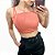 Cropped Faixa Alcinha Coral - Imagem 1