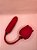 VIBRADOR ESTIMULADOR PONTO G FLOWERS VERMELHO - Imagem 1