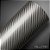 Adesivo Fibra de Carbono Grafite Mettalic 4D (Largura 1,40m) - VENDA POR METRO - Imagem 1