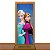 Adesivo de Porta - Frozen Anna & Elsa - Imagem 1