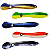 Kit 5 Isca Artificial Jig Soft com Furo 10cm 6g - Imagem 1