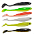 Kit 6 Isca Artificial Pé de Pato Soft 10cm 6g - Imagem 1