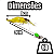 Kit 6 Isca Artificial Camarão Encastoado 8cm 6g - Imagem 9