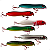 Kit 6 Isca Artificial Zara Snake 10cm 17g - Imagem 1