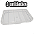 Kit Estojo Organizador 5 Divisórias Fixas para Isca Artificial 10cm x 15cm x 1,5cm - Imagem 4