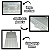 Kit Estojo Organizador 5 Divisórias Fixas para Isca Artificial 10cm x 15cm x 1,5cm - Imagem 6