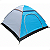 Barraca de Camping Automática Portátil 2mx2m - Azul Cinza - Imagem 1
