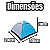 Barraca de Camping Automática Portátil 2mx2m - Azul Cinza - Imagem 2