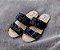 flatz espadrille slide 2 tiras preto - Imagem 6