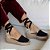 flatz espadrille midi tecido preta - Imagem 3