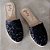 flatz espadrille mule mix preto - Imagem 1