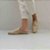 flatz espadrille mule loafer foil dourado - Imagem 4