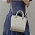 Flatz Bolsa Mini Crossbody Palha Off White - Imagem 1