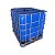 Container IBC 1000 Litros Higienizado Azul - Promoção - Imagem 1