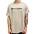 Camiseta Champion Logo Embroidery Script Bordado Bege - Imagem 1