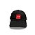 Boné Chocolate Ripped Patch Dad Hat Preto - Imagem 1